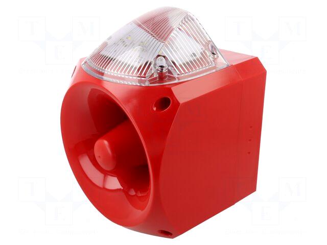KLAXON SIGNALS Signaller: lighting-sound | 110/230VAC