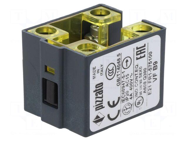 PIZZATO ELETTRICA Contact block | NC