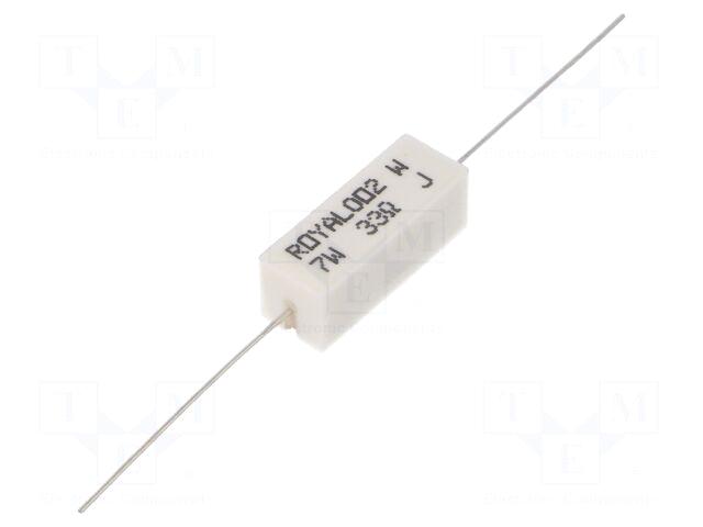ROYALOHM Resistor: wire-wound | 33Ω |