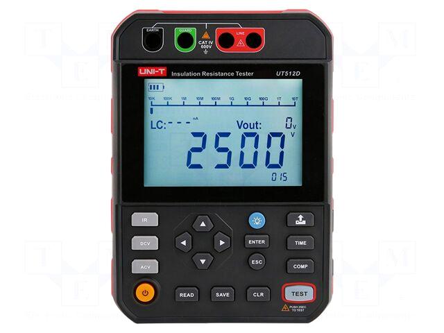 UNI-T Meter: insulation resistance | LCD