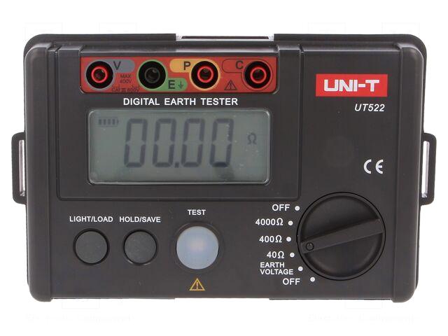 UNI-T Meter: grounding resistance | LCD