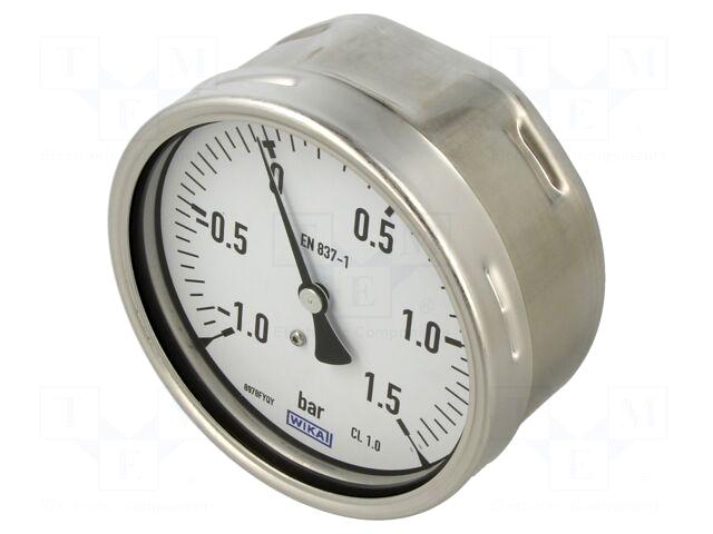 WIKA Manometer | -1÷1.5bar |