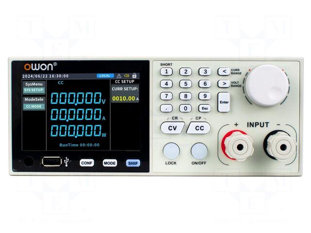 Owon Electronic load | 0÷600V |