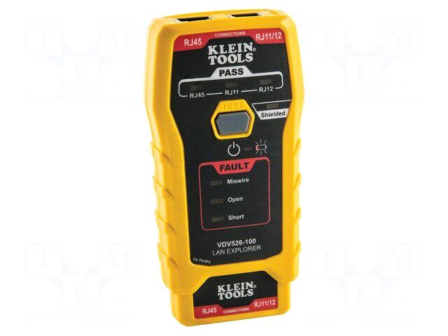 Klein Tools Tester: LAN network analyzer