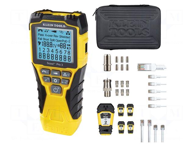 Klein Tools Tester: LAN network analyzer