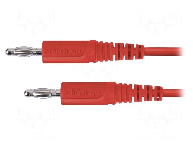 SCHÜTZINGER Test lead: single | 70VDC