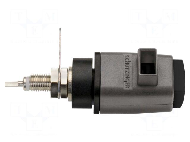 SCHÜTZINGER Laboratory clamp | black |