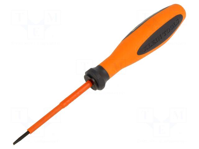 Klein Tools Screwdriver: insulated | slot