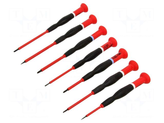 CIMCO Screwdriver: insulated-set | Phillips,slot