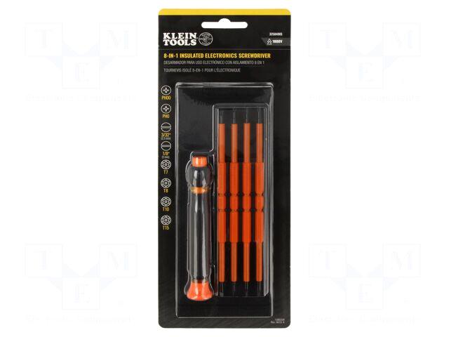 Klein Tools Screwdriver: insulated-set | precision