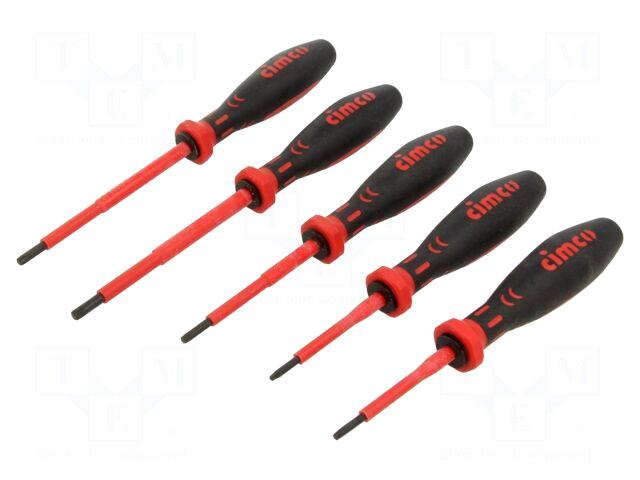 CIMCO Screwdriver: insulated-set | Torx® |