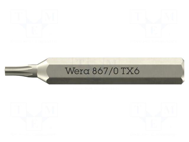 WERA Screwdriver bit | Torx® |