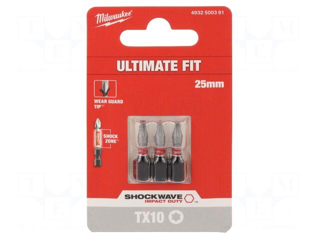 Milwaukee Tools set: screwdriver bits |
