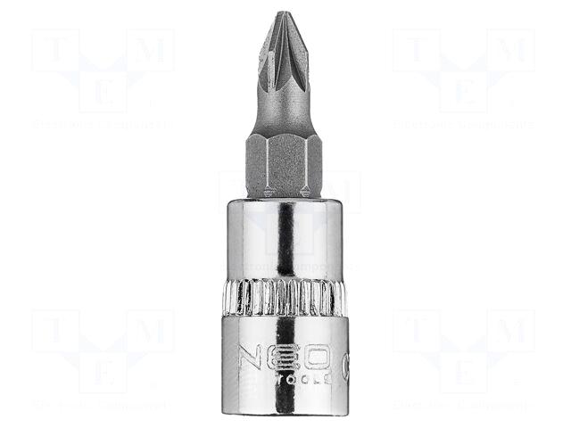 NEO TOOLS Socket: Pozidriv®-bit | PZ1