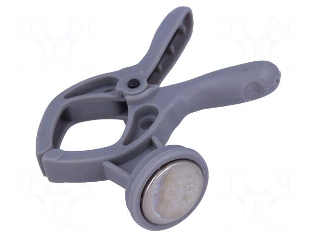 WOLFCRAFT Universal clamp | with magnet