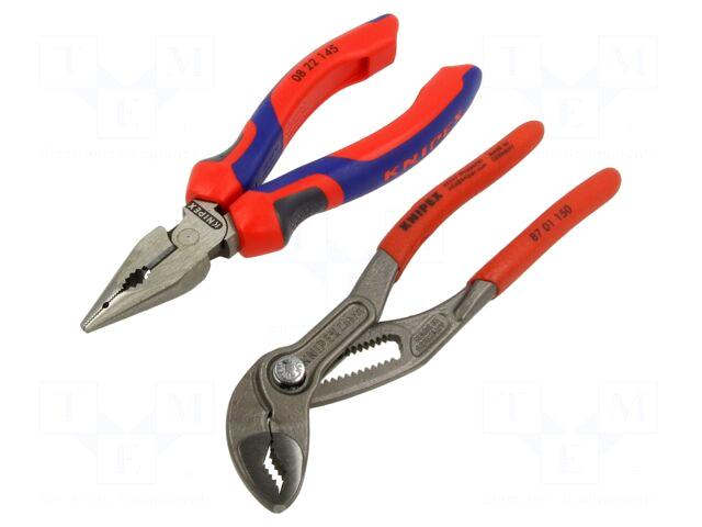 KNIPEX Kit: pliers | Pcs: 2
