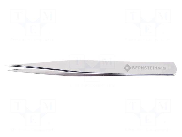 BERNSTEIN Tweezers: straight | 110mm |