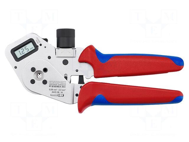 KNIPEX Tool: for crimping | contacts