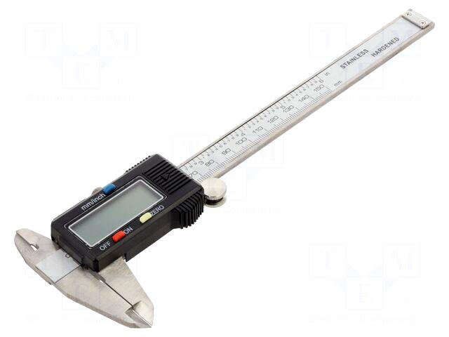 MEGA Calliper | Range: 0÷150mm,0÷6"