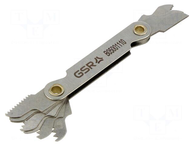 GSR Thread plug gauge | 14pcs