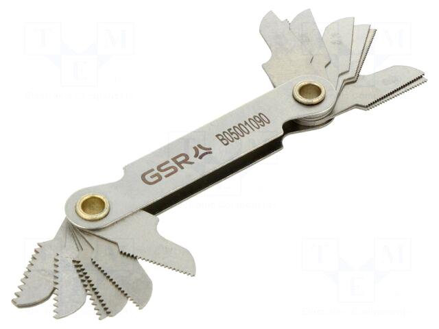 GSR Thread plug gauge | 16pcs
