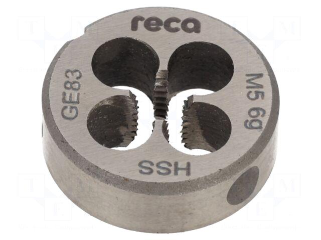 RECA Threading die | M5 |