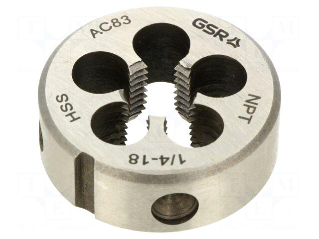 GSR Threading die | NPT 1/4"