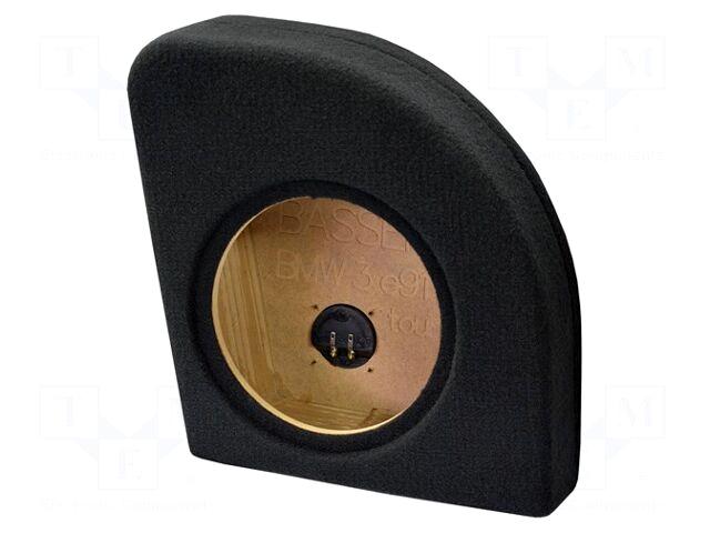 BASSER Car loudspeaker enclosure | MDF