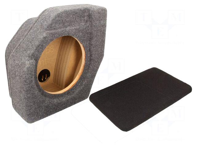 BASSER Car loudspeaker enclosure | MDF