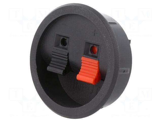BASSER Loudspeaker terminal | Øout: 64mm
