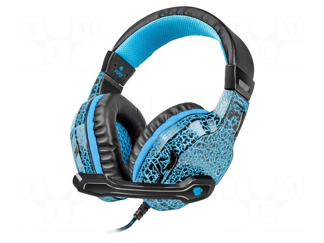 Fury Headphones with microphone | HELLCAT