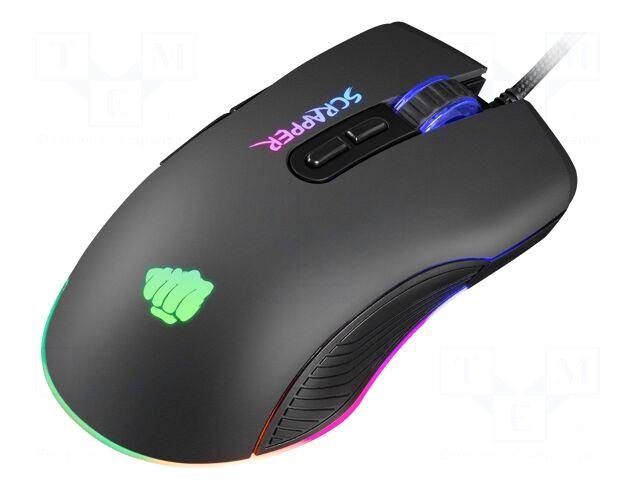 Fury Mouse | SCRAPPER | black