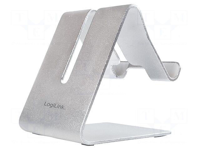 Logilink Tablet/smartphone stand | aluminium