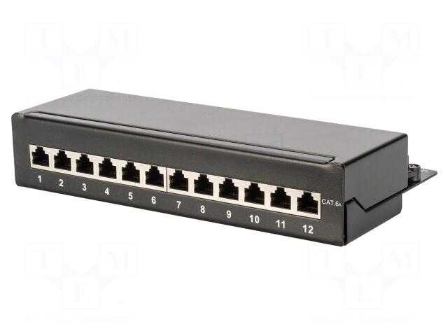 Digitus Patch panel | black |