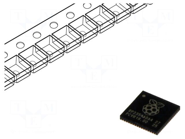 Raspberry Pi IC: RP2354A0A4 microcontroller |