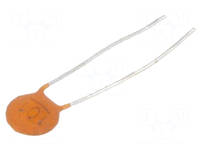 SR PASSIVES Capacitor: ceramic | 100pF