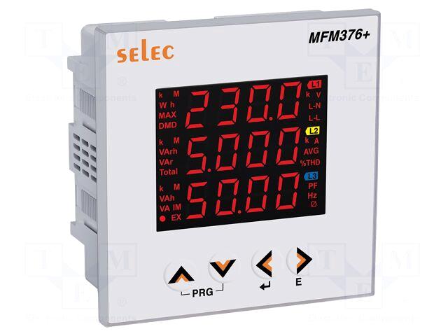 SELEC Meter: network parameters | on