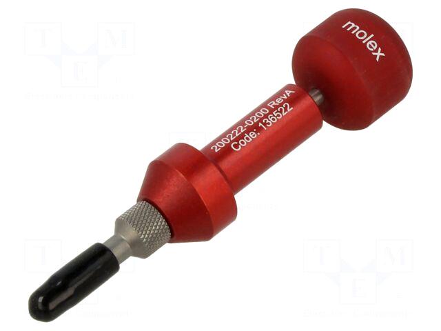 MOLEX Tool: for removal | terminals