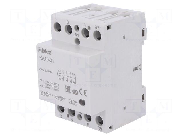 ISKRA Contactor: 4-pole installation | 40A