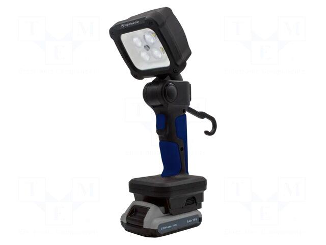 NightSearcher Lamp: working | Kit: battery