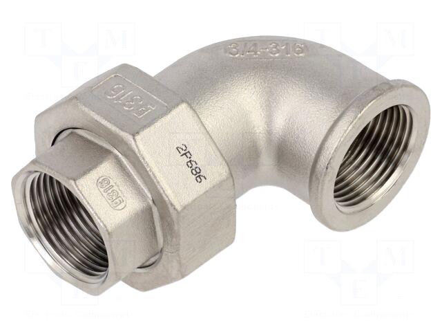 GEBO Splice terminal: 90° elbow |