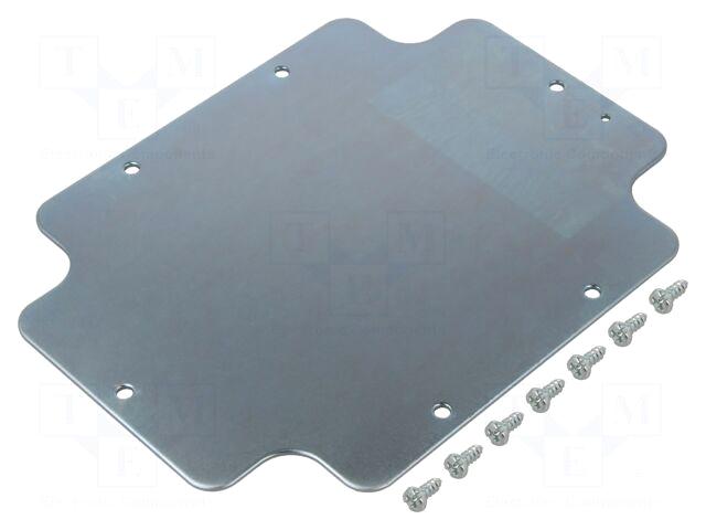 GEWISS Mounting plate | steel |