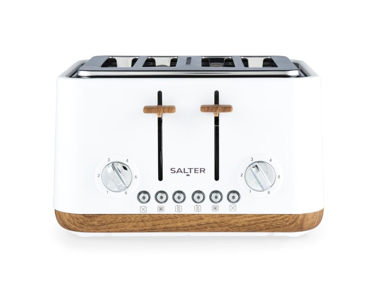 Salter EK5823WHTVDE Toronto 4-Slice Toaster