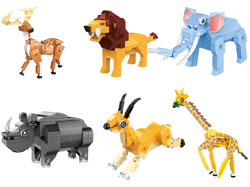 Koala Games G2667 Animals Blocks (Random)