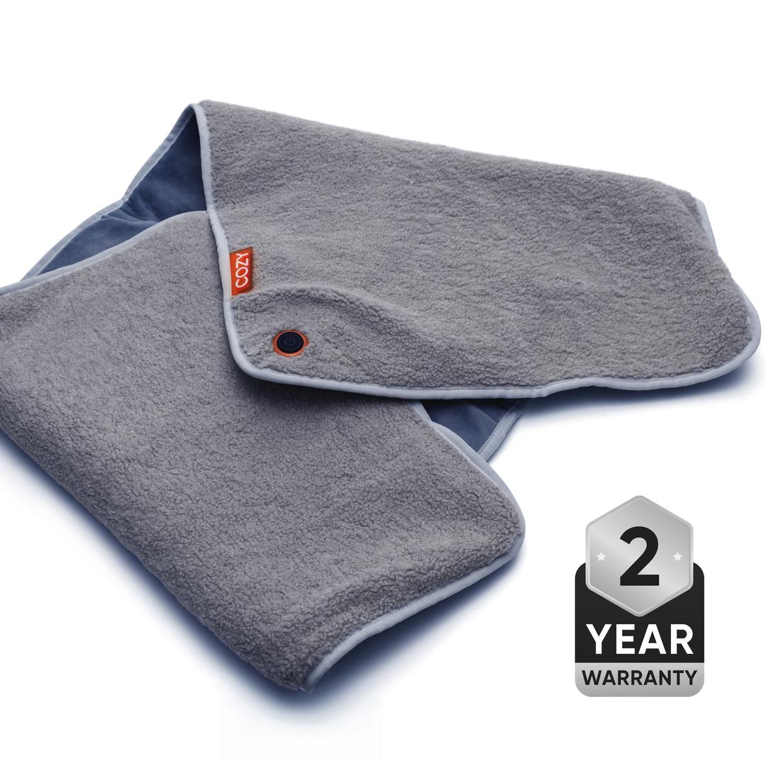 Bodi-Tek THHT-GR-EU/1,0 COZY Heated Throw