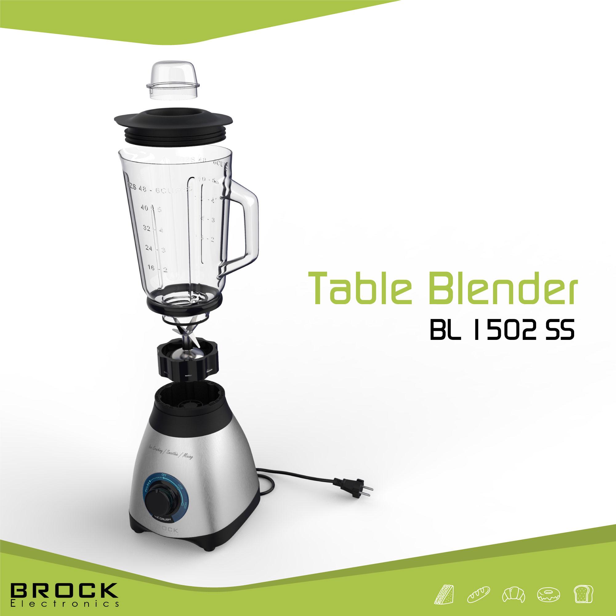 Brock BL 1502 SS Table Blender