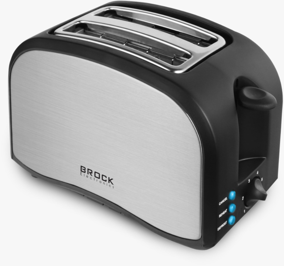 Brock BT 1003 SS Toaster 800W