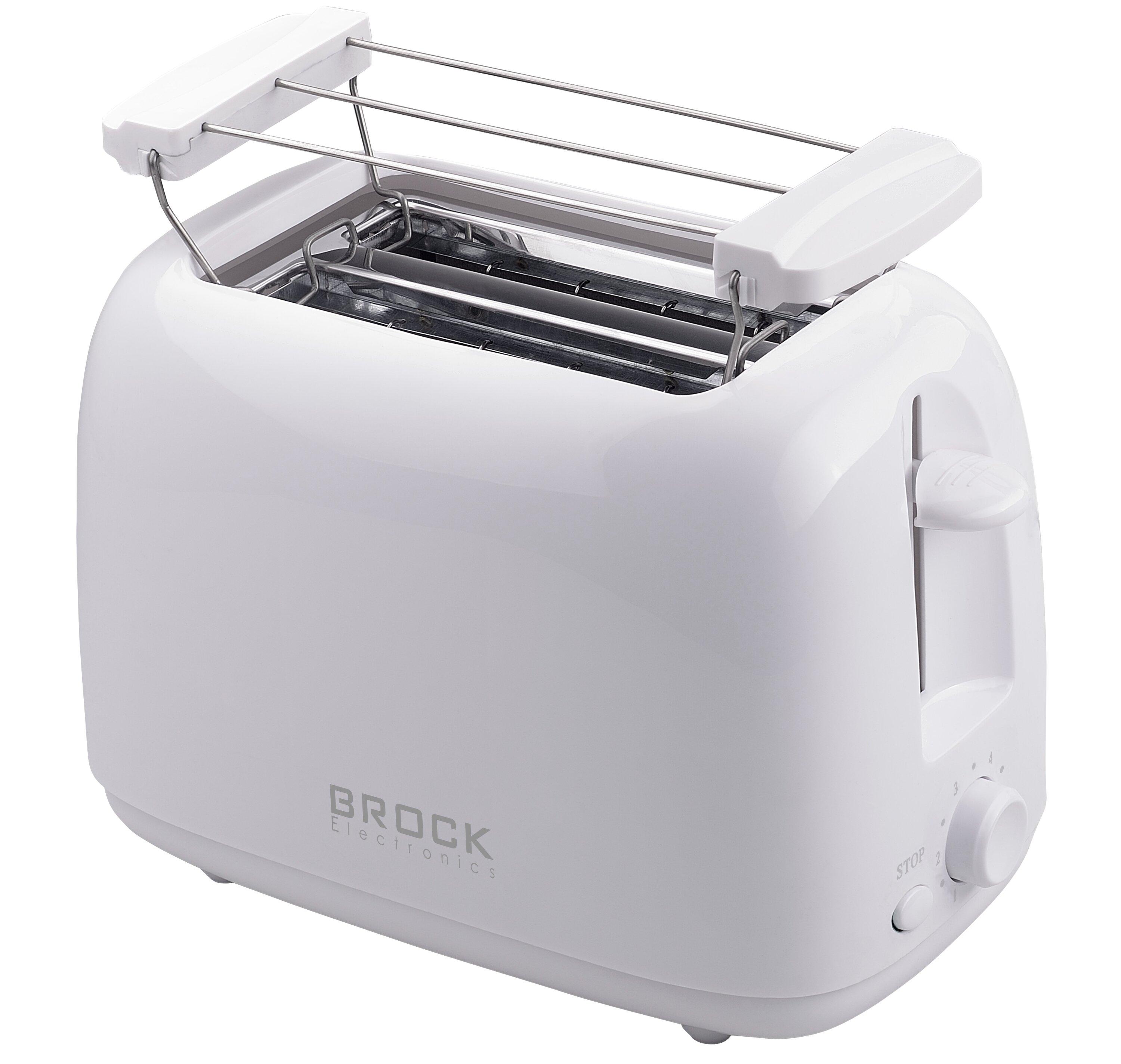 Brock BT 1008 WH Toaster 650-750W