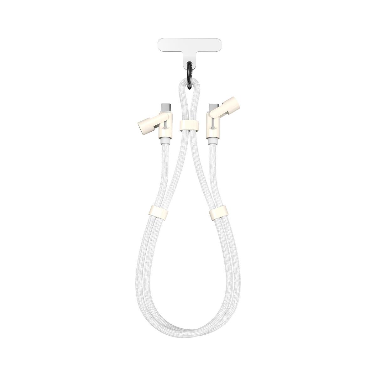 Sbox LANYARD WHITE Type-C -Type-C 1