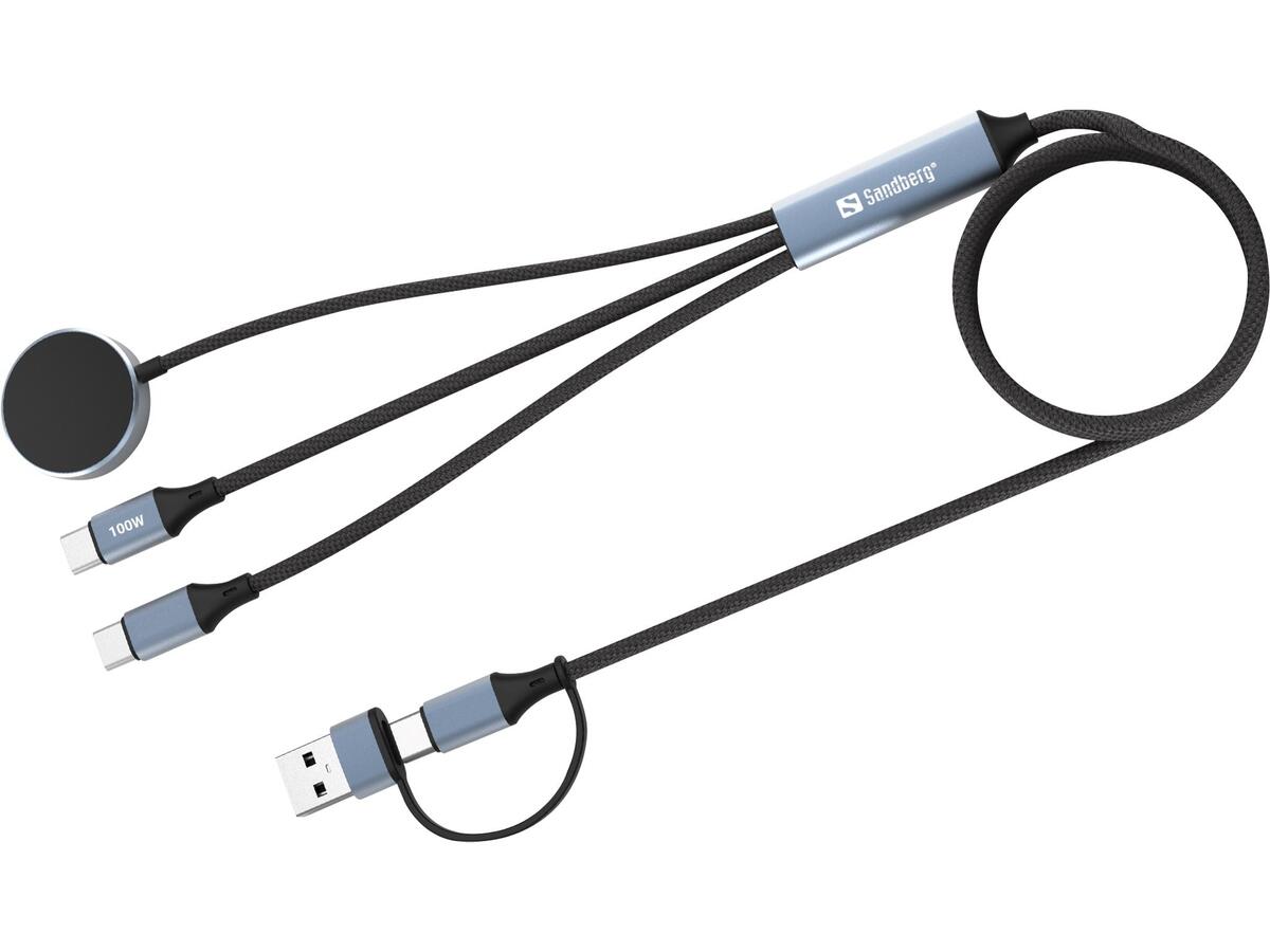Sandberg 441-69 3in1 Travel Charge Cable